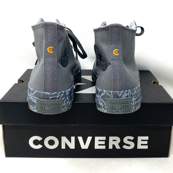 Converse CTAS CX High Top Sneakers Iron Gray For Men Size Canvas Shoes A03236C - Picture 5 of 11